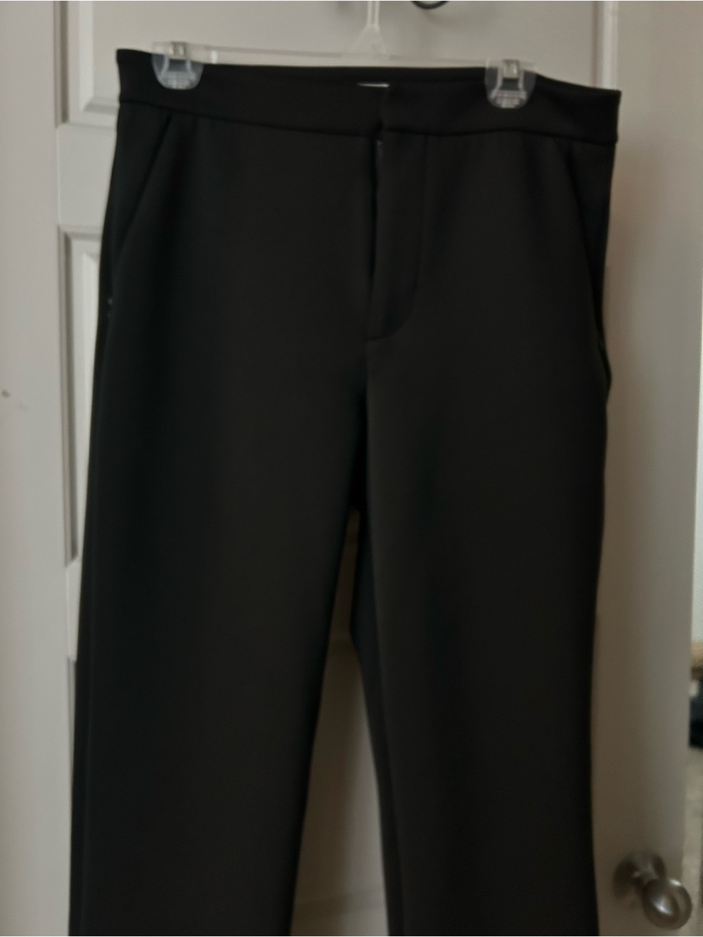 Good American Scuba Boss Straight Trousers